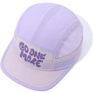 Mesh 5 Panel Baseball Cap Summer Short Brim Hats for Men Women Breathable Lightweight Dad Hat Umpire Cadet Cap