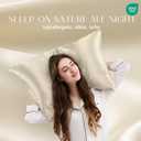 ZIMASILK 100% Pure Mulberry Silk Pillowcase for Hair and Skin Health,Soft and Smooth,Both Sides Premium Grade 6A Silk,600 Thread Count,with Hidden Zipper,1pc (Queen 20''x30'',Beige)