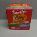 Hartz Delectables Squeeze Up Variety Pack, Creamy Squeezable Puree, Lickable Wet Cat Treats, Grain Free, No Added Fillers, No by-Products, No Added Preservatives, 0.5 Ounces Tube, 104 Tubes Total (EXP 06/05/27)