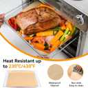 Air Fryer Accessories for Emeril Lagasse Dual Zone 25 QT Oven, Baking Set with Air Fryer Basket Baking Pan Parchment Paper Disposable Airfryer Liner for Emeril Lagasse Dual Zone 360 Extra Large