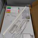 Lumiboard Led Drawing Board with 7 Colors,Light Up Acrylic Cosmody Drawing Board,Glowing Acrylic Dry Erase Board with Light,Thanksgiving Crafts for Kids Thanksgiving Decorations (12“*8”)