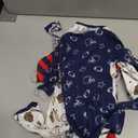 Gerber Baby Boy's 4 Pack Sleep 'N Play Footie, Sports Blue, 3-6 Months