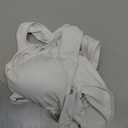 Women One Piece Swimsuit Slimming Cutout Fashoin Swimwear Metal Ring Bathing Suit Female Beachwear (X-Large, White)