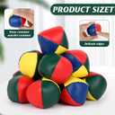 50 PCS Juggling Balls for Beginners,Colorful Juggling Balls Bulk,Soft Durable and Easy for Beginners Juggle