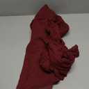 Keketoarrange Burgundy Table Runner Valentines Decor Red Cheesecloth Gauze 120 Inch 10 FT Rustic Boho Cheese Cloth Runner for Wedding Baby Bridal Shower Party Long Sheer Spring Home Decorations