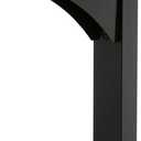 Architectural Mailboxes Landover Aluminum Mailbox Post, Black