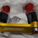 Motorcycle Handlebar Risers 1 1/8" Handlebar Mount Clamp for DRZ 400 DRZ400 DRZ400SM DRZ400E DRZ400S 2005-2024 Gold