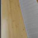 Bamboonova Bamboo Wood Entryway Table 47.2" Console Table, Narrow Sofa Table with Support Beam for Entrance, Hallway, Living Room, Bedroom, Foyer(Natural)