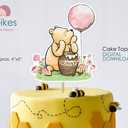 Cake Topper For Girl 10 Pack