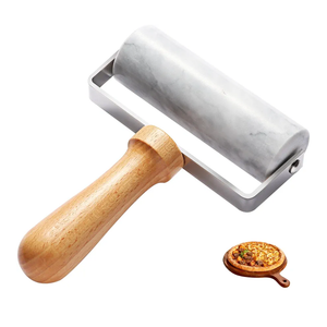 Smooth Surface Marble Rolling Pins for Baking,Dough Roller with T-Type,Pastry Roller Enhance Your Baking Skills,Non-Stick Surface,Versatile and Compact-for Home Bakers and Professional Chefs