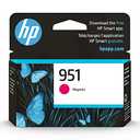 HP 951 Magenta Ink Cartridge | Works with HP OfficeJet 8600, HP OfficeJet Pro 251dw, 276dw, 8100, 8610, 8620, 8630 Series | Eligible for Instant Ink | CN051AN