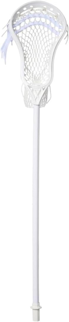 Signature Starter Stick - 28" or 19.5" - The Best Starter Stick for Kids - Pro Strung Pocket, Lightweight Plastic Shaft, Play Ready Lacrosse Stick, for Entry Level First Time Player