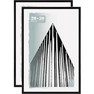 MCS Foundation 20x30 Poster Frame Traditional Black, Vertical & Horizontal Wall Hanging Large Picture Frame for Photos, Posters & Art Prints (2-Pack) MCS Foundation 20x30 Poster Frame Traditional Black, Vertical & Horizontal Wall Hanging Large Picture Frame for Photos, Posters & Art Prints (2-Pack)
