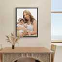 22x30 Picture Frame Black, with HD Plexiglass Durable and Scratch-proof for Horizontal or Vertical Wall Mounting, 1 Pack