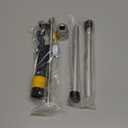 5 Pack RV Water Heater Anode Rod & Flush Wand Kit with Hex Wrench Socket Removal Tool, 9.25"L x 3/4" NPT Aluminum RV Hot Water Heater Anode Rod for Suburban, Mor-Flo, Extends RV Tank Life