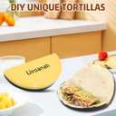 Tortilla Sealer - For 10-12 Flour Tortillas, Tortilla Crimper Maker, Make Sealed Tacos, Sandwich, Burritos, Dumplings, Pasties