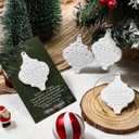 Sieral 36 Set Christmas Ornament Gifts Bulk Thank You Gift for Coworker Flat Lantern Hanging Sign with Card for Xmas Trees Employee Appreciation Gift for Team Office Staff Teacher Nurse (Team)