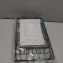 GETALL Fruit Basket for Kitchen, 2 Tier Countertop Fruit Holder, Detachable Metal Stand Fruit Bowl Organizer for Vegetable Bread Snacks Onions Storage, Large Capacity, Screws Free Design, Black(Z)