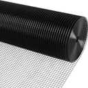 Black Vinyl Coated Hardware Cloth 1/2 Inch 48 in x 100 ft 19 Gauge, Welded Wire Fencing Chicken Wire Mesh Roll Cage Wire Netting