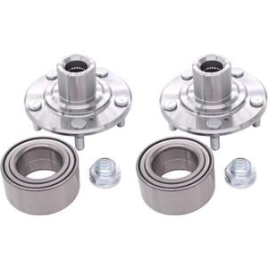 MOTOKU Pair Front Wheel Hub Bearing Assembly Kits for Honda Civic 2016-2021 Insight 2019-2022 Acura ILX 2016-2022 1.5L Turbo Only Left Driver and Right Passenger Side