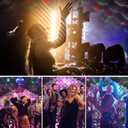  Inflatable Nightclub 20x16.8x12 Ft, Large Black Inflatable Club Tent with 950w Blower and Logo Area, Inflatable Party Tent for Adults Birthday Backyard Wedding Rental (Black, 20x16.8x12 Ft)