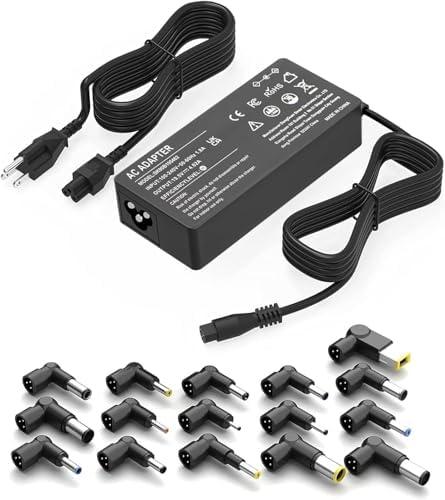 SZGUDULO 90W Universal AC Adapter Laptop Charger Replacement for Dell HP Acer Asus Lenovo IBM Sony Fujitsu Gateway Notebook Ultrabook Chromebook Power Supply Cord with 16 Tips
