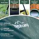 LOYEAHCAMP Tent 6 Person Blackout Camping Tent with Rainfly | Waterproof Portable Double Layer Family Dome Tent for Camping for Outdoor Camping&Hiking