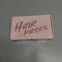 Clip in Bang Human Hair Topper with Wispy Air Bangs Hair Clip for Women,Hair Toppers Hair Pieces with Bangs for Daily Wear 360 Cover(Dark Brown)