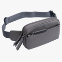 Fanny Pack for Women Men Fashion Small Waist Bag Belt Bag with Adjustable Strap for Travel Hiking Running (Grey)