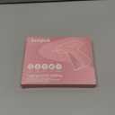 Stitch Gun for Clothes - Handheld Stitch Gun Quick Clothing Fixer - Tagging Gun - Includes 6 Needle, 1000 Black Fasteners & 1000 White Fasteners (Pink/Orange)