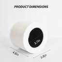 Core Mini-P Replacement Filter for LEVOIT Core Mini Air Purifier, High-Efficiency Activated Carbon, 3-in-1 HEPA, Part Core Mini-RF, 2 Pack