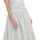 Petal & Pup Women's Blanche-Strapless-Maxi-Dress-Mint, X-Large