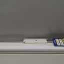 Motorized Blinds No Drill Automatic Blinds for Windows Cordless Roller Shades Electric Blinds with Remote Control Smart Blinds (White, 32 x 72)