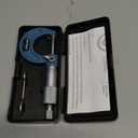 HDLNKAK Outside Micrometer, 0-1" Machinist Micrometer, 0.0001" Graduation Micrometer Set, Alloy Precision Micrometer, Machinist Tool, Micrometer Standard with Case