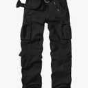 Men's BDU Casual Military Pants, Tactical Wild Army Combat ACU Rip Stop Camo Cargo Work Pants Trousers with 8 Pockets. XL