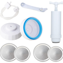Saker Jar Sealer and Accessory Hose Kit,Vacuum Sealers for Canning Supplies and Food Savers,Canning Kit with Wide Mouth Mason Jars