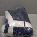 Zwurew Womens Winter Ski Suit Outdoor Sports Waterproof Snowsuit Fur Collar Ski Jumpsuit Coat (Large, 02 Royal Blue)