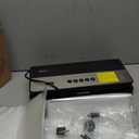 Bonsenkitchen Vacuum Sealer, Multi-Functional Food Sealer with 1 Roll Bag+ 5 Bags, Fast-Compact Design | Bag Storage | Built-in Cutter, External Vacuum System & Accessory Tube, Silver