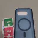 for Google Pixel 9A Case Magnetic Shockproof, [Fit for MagSafe] [Glass Screen Protector] Translucent Anti-Fingerprint Case for Google Pixel 9A (Blue)