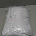 Peomeise 12pcs Stretch Spandex Chair Cover for Wedding Party Dining Banquet Event (White, 12)