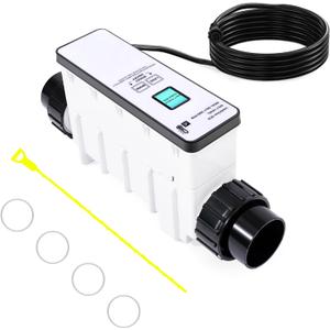 Upgraded EC-520554 Salt Cell Chlorine Generator Compatible with Pentair Intellichlor IC20 Saltwater Chlorinator for 20000 Gallon Water Automation System