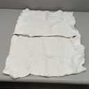 KeaBabies Muslin Toddler Pillowcase 13x18 Only 2-Pack Organic Cotton Muslin Pillow Case for Kids, Girls, Boys, Small Travel Size Cover, Soft & Breathable Toddler Pillow Sold Separately (Soft White)