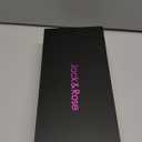 Jack ＆ Rose Travel Steamer for Clothes, 100-220V Portable Iron, 15s Heat Up, Steamer ＆ Iron 2 In 1, Travel Size, Large Ceramic Heat Panel, for Global and Europe