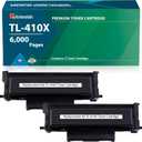 TL-410X Toner Cartridge Compatible for Pantum TL-410X TL410X TL-410H TL-410 for M7102DW M6802FDW P3300DW M7100DW P3302DW P3012DW P3010DW P3300DN P3302DN M6800FDW M7100DN M7102DN (2Pack, 6000 Pages)