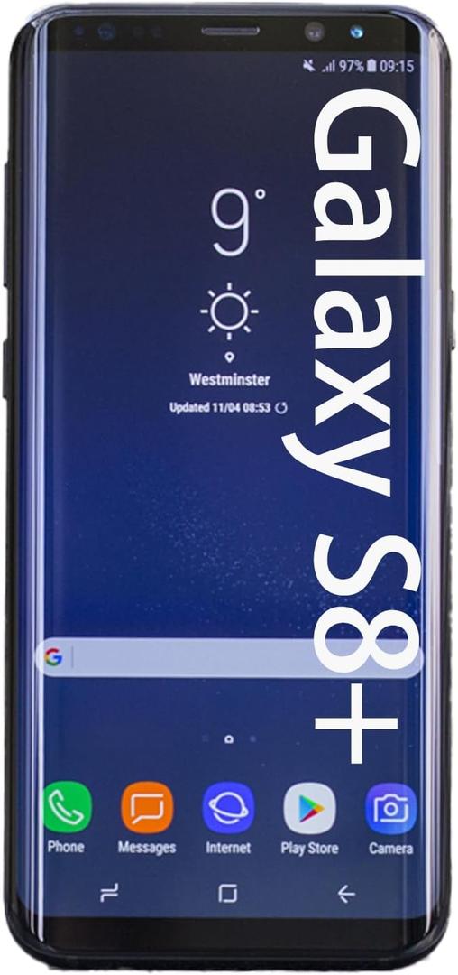 Organic Screen Replacement for S8 S8+, S8 S8+ Frame, Digitizer Assembly with Frame Repair Tools for S8 S8+ (Galaxy S8+)