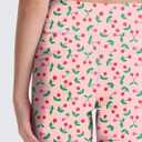 2 x Girls 4'' High Waisted Biker Shorts, Stretchy Athletic Workout Running Shorts for Kids and Teens (Large, Pink Cherry)