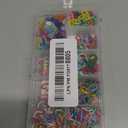 Swpeet 415Pcs Mixed Colors DIY Jewelry Accessories Assortment Kit, Including Lobster Claw Clasp, Swivel Eye Ring, Key Ring, Open Jump Ring, Eye Screw, and Extender Chain for Jewelry Making DIY Craft