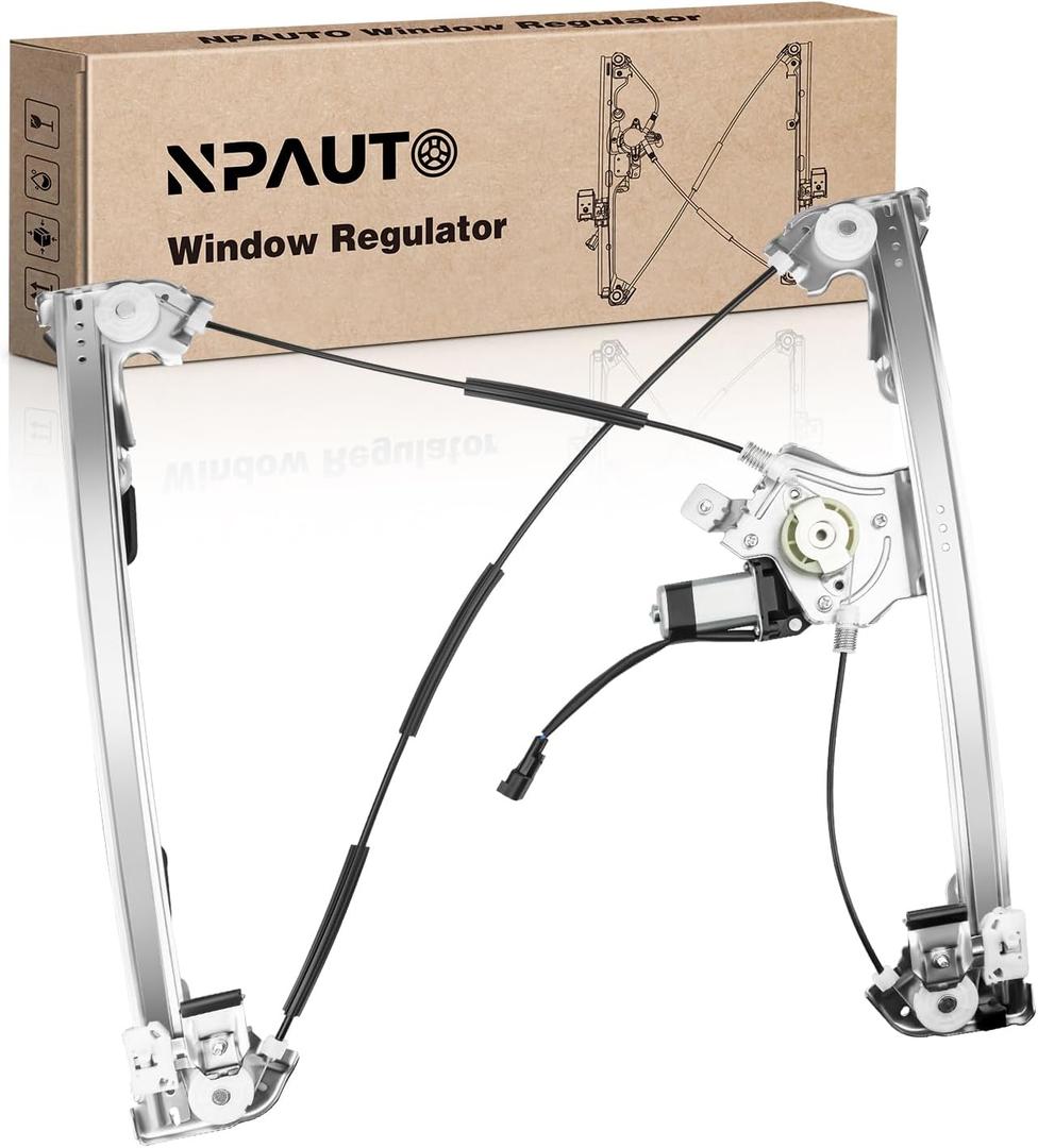 Front Passenger Side Power Window Regulator with Motor Replacement for 2004 2005 2006 2007 2008 Ford F150 F-150 (Extended Cab Only), Right, 741-431