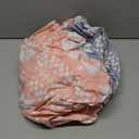 Soft Brushed Microfiber Duvet Cover Set with Zipper Closure and Corner Ties, Reversible Design for Christmas Holiday, Pink and Grey Color-Queen Size