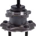 AUQDD 512372 (For FWD Models) Rear Wheel Hub and Bearing Assembly Compatible With 2010-2012 Le-xus HS250h,18-21 NX300 /11-16 Sc-ion tC /06-18 Toy-ota RAV4# HA590173 42450-0R010